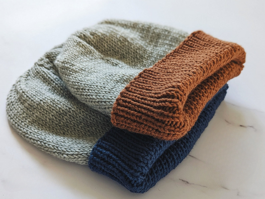 Simple Hat Knitting Pattern