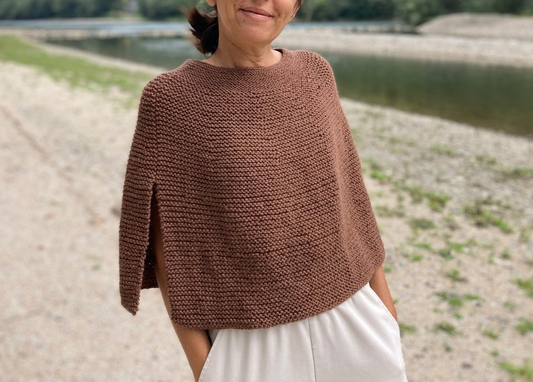 Knitting Pattern Poncho
